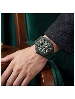 Tornado - Green Stainless Steel Chronograph Watch (T23105L-Bfgb)