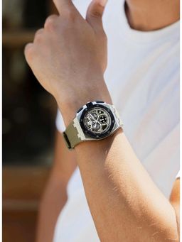 Tornado - Black Stainless Steel Chronograph Watch (T25103-Sshhb)