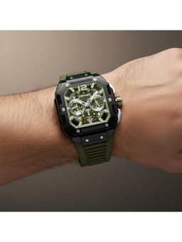 Tornado - Green Stainless Steel Chronograph Watch (T26101-Bfhh)