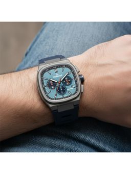 Tornado - Blue Stainless Steel Chronograph Watch (T26102-Brnl)