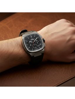 Tornado - Black Stainless Steel Chronograph Watch (T26102-Xrbb)