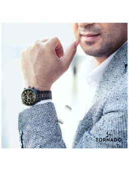 Tornado - Green Stainless Steel Chronograph Watch (T6106B-Xbxh)