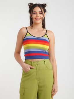Zink London - Zink Z Womens Multi-color Stripes Top