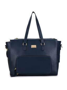 RASHKI - JUNO - Women Teal Work Handbag bag with Detachable Shoulder Strap