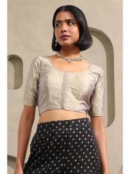 Soch - Womens Earth Poly Viscose Embellished Blouse with Sequins