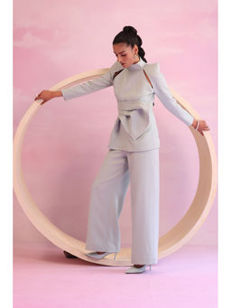 Orthodox - Blue Floral Crest Blazer