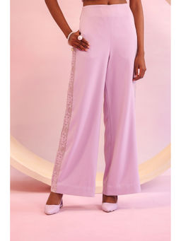Orthodox - Lavender Lattice Bloom Trousers
