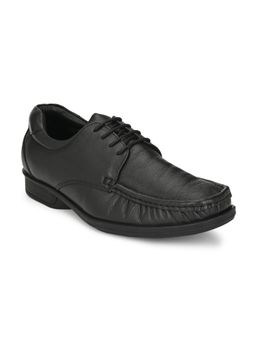 Delize - Black Genuine Leather Formal Shoes for Men's