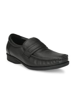 Delize - Intkoot Black Saddles Genuine Leather Formal Shoes