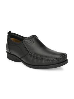 Delize - Intkoot Black Saddles Genuine Leather Formal Shoes