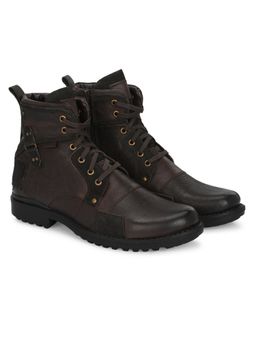 Delize - Leather- Brown Men’s Leather Ankle Boots