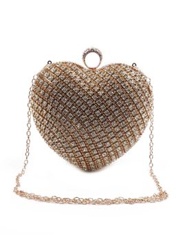 Odette - Statement Gold Colored Clutch Bag