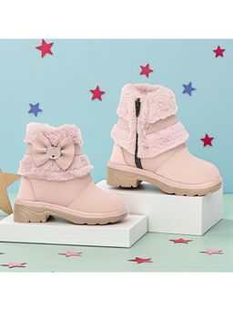 FREEPLAY - Girls Pink Trendy Fashion Casual Boots