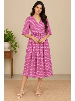 SILSELAH - Pink Maxi Dress