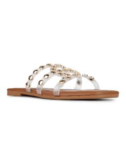 Inc.5 - Women Beige Casual Embroidered Flats