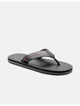 U.S. POLO ASSN. - Men Black NESTA 3.0 Flipflops