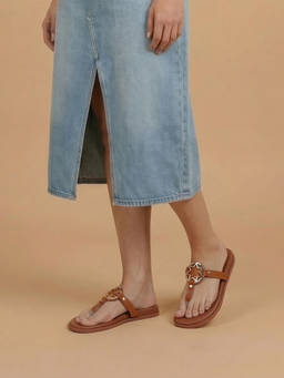 Metro - Women Brown Casual Flats