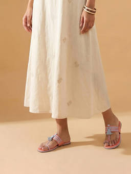 Metro - Women Pink Synthetic Casual Flats