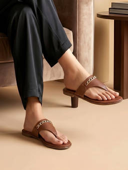 Metro - Women Brown Casual Flats