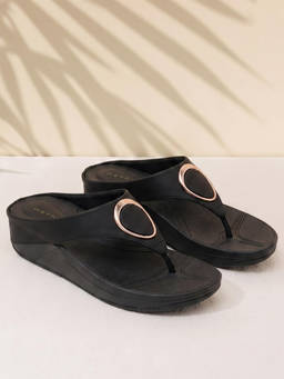 Metro - Women Black Casual Sandals