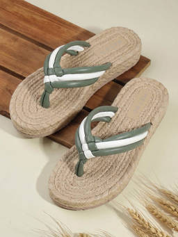 Metro - Women Green Casual Sandals