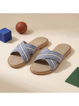 Metro - Women Blue Casual Flats