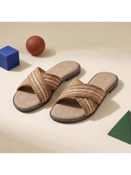 Metro - Women Beige Casual Flats