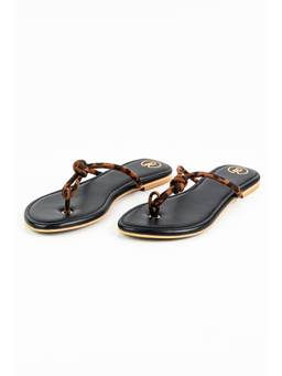 PREET KAUR - Women Safari Black Flats