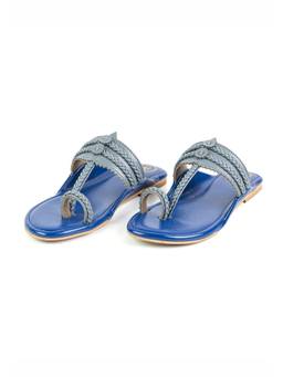 PREET KAUR - Women Blue Flats
