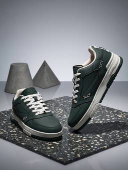 WROGN - Men Green Greyhound Pine Sneakers