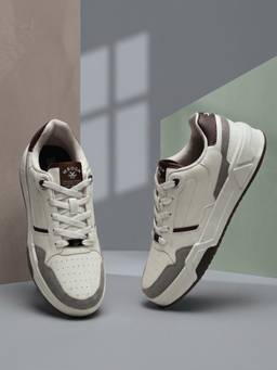 WROGN - Men White Martini Coral Sneakers