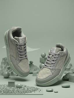 WROGN - Men Green Sidecar Ash Sneakers