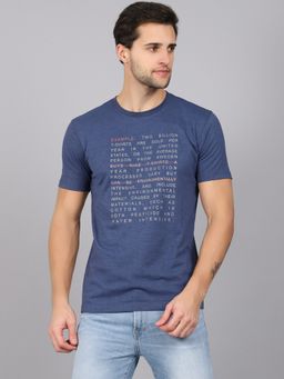 Cantabil - Men Blue T-shirt