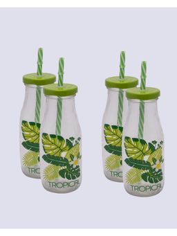 Voncasa - Mason Bottle Set of 4 Pcs 300Ml.