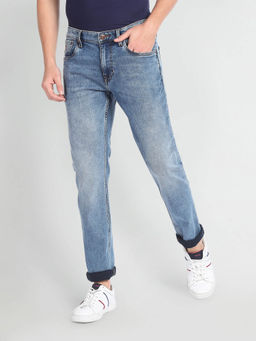 U.S. POLO ASSN. - Brandon Slim Tapered Stone Wash Jeans