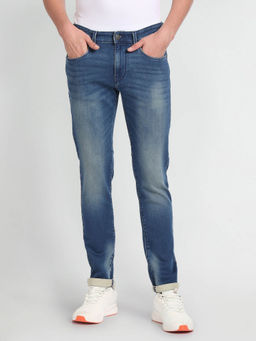 U.S. POLO ASSN. - Brandon Slim Tapered Fit Blue Jeans