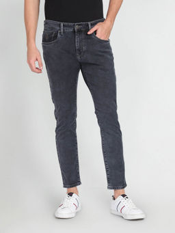 U.S. POLO ASSN. - Henry Cropped Acid Wash Jeans