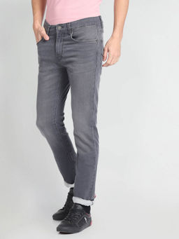 U.S. POLO ASSN. - Regallo Skinny Fit Stone Wash Jeans