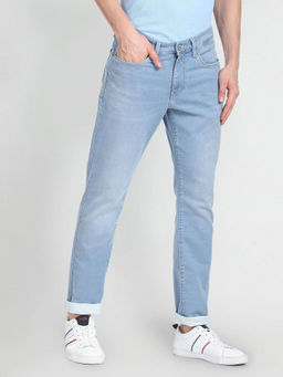 U.S. POLO ASSN. - Brandon Slim Tapered Fit Stone Wash Jeans