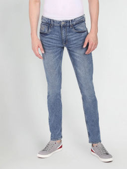 U.S. POLO ASSN. - Stone Wash Brandon Slim Tapered Fit Jeans