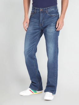 U.S. POLO ASSN. - Connor Bootcut Fit Blue Jeans