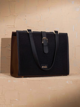 Zouk - Rhea Kapoor Office Bag - Jet Black