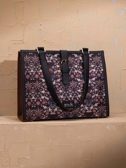 Zouk - Rhea Kapoor Office Bag - Kashmir Blooms