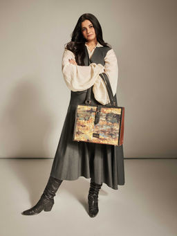 Zouk - Rhea Kapoor Office Bag - Bombay Tapestry