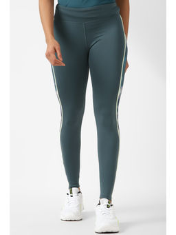 Reebok - Womens Running AOP Tights Teal