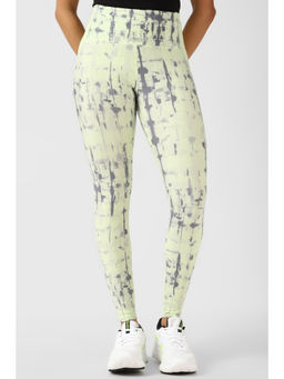 Reebok - Womens Lux Perform Tights AOP Multi-Color