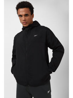 Reebok - Mens Running Hooded Jacket Black