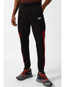 Reebok - Mens Active Stretch PT Joggers Black & Red