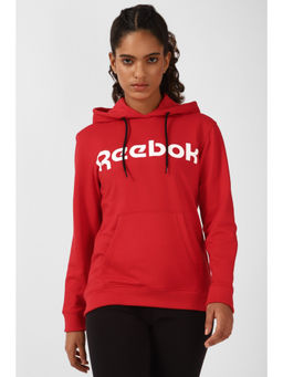 Reebok - Womens Pace Sweat Hoodie Red
