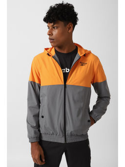 Reebok - Mens Rapture T Jacket Orange & Grey